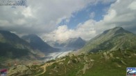 Archiv Foto Webcam Aletsch Arena: Aletschgletscher - Moosfluh 13:00