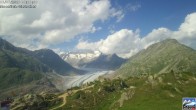 Archiv Foto Webcam Aletsch Arena: Aletschgletscher - Moosfluh 15:00