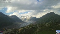 Archiv Foto Webcam Aletsch Arena: Aletschgletscher - Moosfluh 17:00