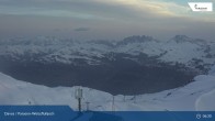 Archiv Foto Webcam Davos: Parsenn Weissfluhjoch (Blick Schifer) 05:00