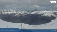Archiv Foto Webcam Davos: Parsenn Weissfluhjoch (Blick Schifer) 09:00