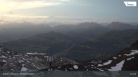 Archiv Foto Webcam Davos: Parsenn Weissfluhjoch (Blick Schifer) 21:00