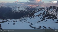 Archiv Foto Webcam Davos: Parsenn Weissfluhjoch (Blick Dorftäli) 19:00