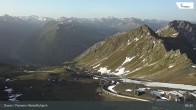 Archiv Foto Webcam Davos: Parsenn Weissfluhjoch (Blick Dorftäli) 05:00
