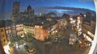 Archiv Foto Webcam Marktplatz Neuss - Quirinus Münster 06:00