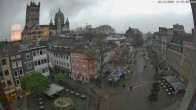 Archiv Foto Webcam Marktplatz Neuss - Quirinus Münster 09:00