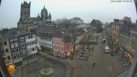 Archiv Foto Webcam Marktplatz Neuss - Quirinus Münster 07:00