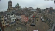 Archiv Foto Webcam Marktplatz Neuss - Quirinus Münster 09:00