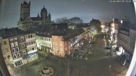 Archived image Webcam Neuss: View at the Quirinus Church 03:00