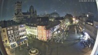 Archiv Foto Webcam Marktplatz Neuss - Quirinus Münster 23:00