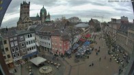 Archiv Foto Webcam Marktplatz Neuss - Quirinus Münster 13:00