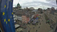 Archiv Foto Webcam Marktplatz Neuss - Quirinus Münster 15:00