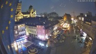 Archiv Foto Webcam Marktplatz Neuss - Quirinus Münster 17:00