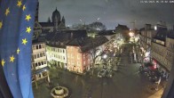 Archived image Webcam Neuss: View at the Quirinus Church 03:00