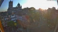 Archived image Webcam Neuss: View at the Quirinus Church 05:00