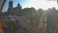 Archived image Webcam Neuss: View at the Quirinus Church 06:00