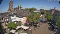 Archived image Webcam Neuss: View at the Quirinus Church 13:00