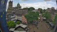 Archived image Webcam Neuss: View at the Quirinus Church 15:00