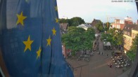Archived image Webcam Neuss: View at the Quirinus Church 19:00