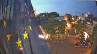 Archived image Webcam Neuss: View at the Quirinus Church 21:00