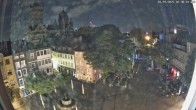 Archiv Foto Webcam Marktplatz Neuss - Quirinus Münster 20:00