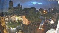 Archiv Foto Webcam Marktplatz Neuss - Quirinus Münster 22:00