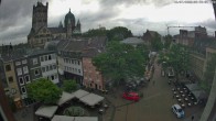 Archiv Foto Webcam Marktplatz Neuss - Quirinus Münster 02:00