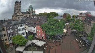 Archiv Foto Webcam Marktplatz Neuss - Quirinus Münster 06:00