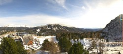 Archiv Foto Webcam Panoramablick Turracher Höhe: Panoramabahn und Nocky Flitzer 11:00