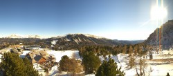 Archiv Foto Webcam Panoramablick Turracher Höhe: Panoramabahn und Nocky Flitzer 11:00