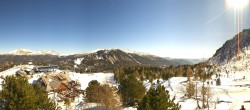 Archiv Foto Webcam Panoramablick Turracher Höhe: Panoramabahn und Nocky Flitzer 11:00