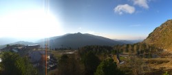 Archiv Foto Webcam Panoramablick Turracher Höhe: Panoramabahn und Nocky Flitzer 06:00