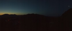Archiv Foto Webcam Panoramablick Turracher Höhe: Panoramabahn und Nocky Flitzer 03:00