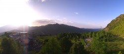 Archiv Foto Webcam Panoramablick Turracher Höhe: Panoramabahn und Nocky Flitzer 05:00