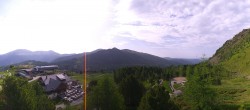 Archiv Foto Webcam Panoramablick Turracher Höhe: Panoramabahn und Nocky Flitzer 07:00