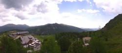 Archiv Foto Webcam Panoramablick Turracher Höhe: Panoramabahn und Nocky Flitzer 11:00