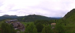 Archiv Foto Webcam Panoramablick Turracher Höhe: Panoramabahn und Nocky Flitzer 05:00