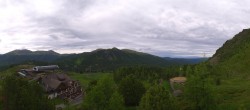 Archiv Foto Webcam Panoramablick Turracher Höhe: Panoramabahn und Nocky Flitzer 06:00