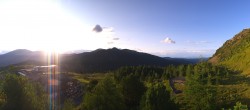 Archiv Foto Webcam Panoramablick Turracher Höhe: Panoramabahn und Nocky Flitzer 00:00