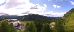 Archiv Foto Webcam Panoramablick Turracher Höhe: Panoramabahn und Nocky Flitzer 04:00