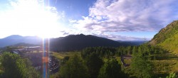 Archiv Foto Webcam Panoramablick Turracher Höhe: Panoramabahn und Nocky Flitzer 06:00