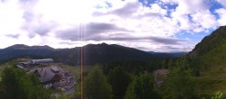 Archiv Foto Webcam Panoramablick Turracher Höhe: Panoramabahn und Nocky Flitzer 07:00