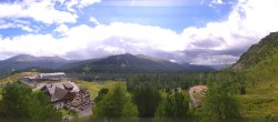 Archiv Foto Webcam Panoramablick Turracher Höhe: Panoramabahn und Nocky Flitzer 09:00