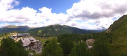 Archiv Foto Webcam Panoramablick Turracher Höhe: Panoramabahn und Nocky Flitzer 11:00