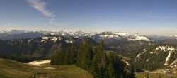 Archived image Webcam Grasgehren: Panoramic view over the ski resort 07:00