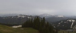 Archiv Foto Webcam Panoramablick Skigebiet Grasgehren 05:00