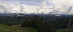 Archiv Foto Webcam Panoramablick Skigebiet Grasgehren 15:00
