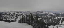 Archiv Foto Webcam Panoramablick Skigebiet Grasgehren 12:00