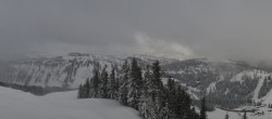 Archiv Foto Webcam Panoramablick Skigebiet Grasgehren 07:00