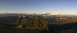 Archiv Foto Webcam Panoramablick Skigebiet Grasgehren 06:00